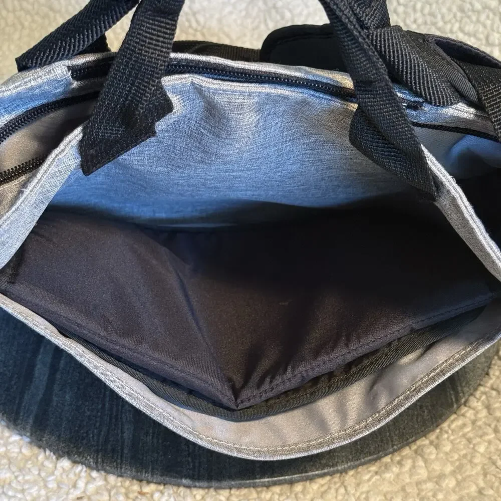 SKIP HOP Signature‎ Dialer Changing Bag Tote w/Changing Pad Textured Grey